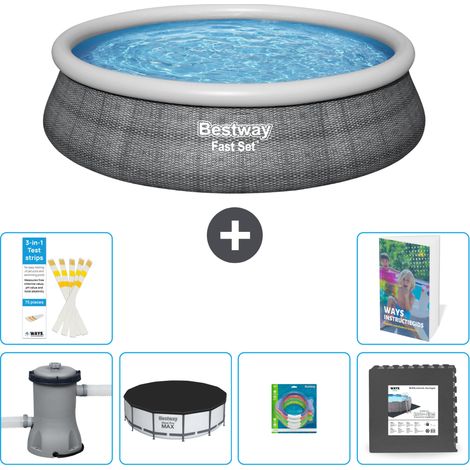 Bestway Bestway Fast Set Ronde - 457x84 cm - 7-pièces S317 (1/5)