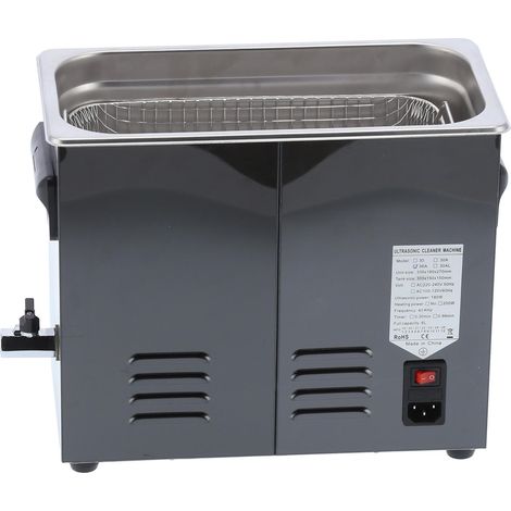 Ultraschallreiniger für 6 Liter, Edelstahl, Digitalanzeige, für Feinstaub, Waschmaschine YM-36AEU, Stecker 220 V (1/5)