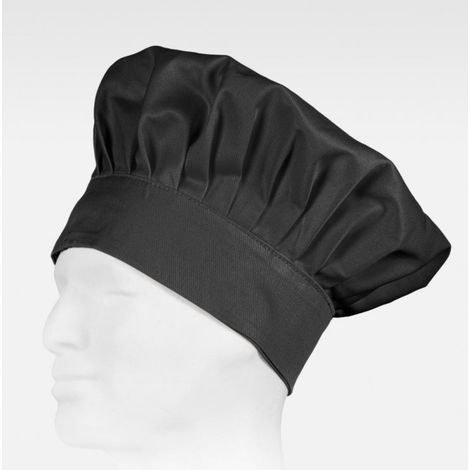 Gorro francés de cocina estilo champiñón WORKTEAM Servicios M609