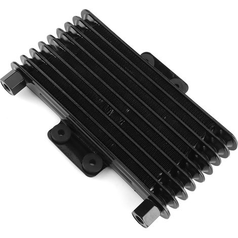 Radiateur de refroidissement d'huile moteur universel pour moto 125-250cc, accessoire de refroidissement pour VTT et motocross, échangeur thermique haute performance (1/5)