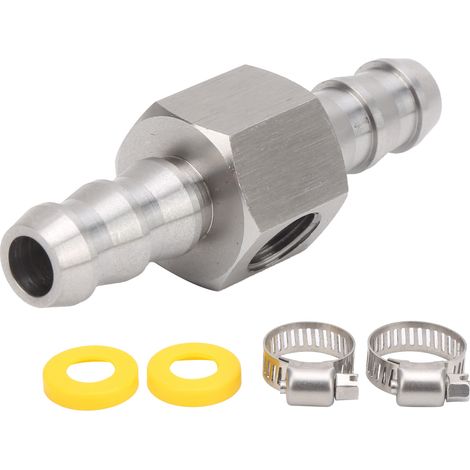 Capteur de pression de carburant Adaptateur T Fitting 3/8 Raccord Rapide Universel pour Voiture Connexion Rapide (1/5)