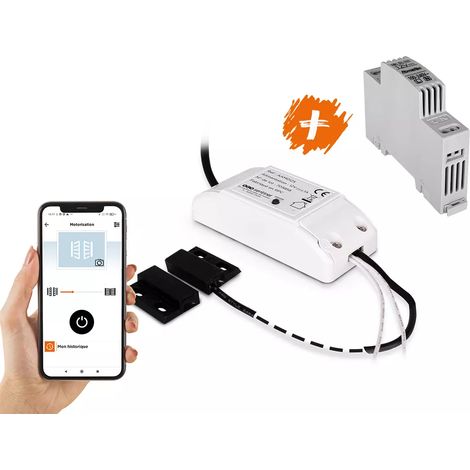 Scs Sentinel – Module récepteur connecté WifiGate pour motorisation de portail – Contrôle à distance via application – Compatible avec OK Google et Alexa (1/3)