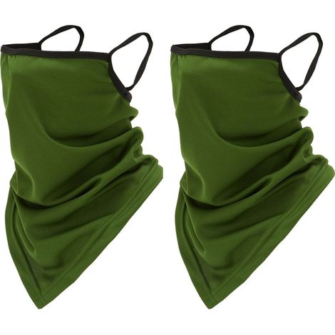 2 Masque équestre, triangle, serviette, protection oreilles, tissu respirant, extensible, extérieur (1/5)