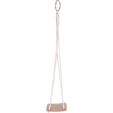 Hängender Pflanzkasten mit Sockel aus PU-Leder, Baumwollseil und 10 cm großem gelbem Blumentopf für die Gartenarbeit. (1/5)