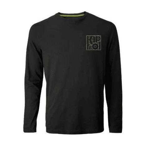 KAPRIOL T-shirt manica lunga Enjoy nera XL per uso tecnico e resistenza (1/2)