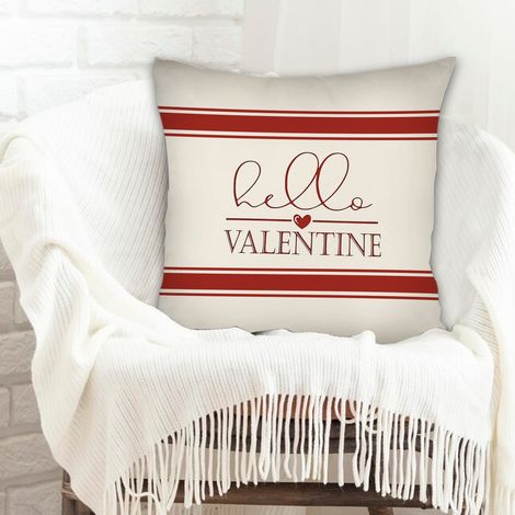 Housse de coussin de salon élégant pour petite amie petit ami la saint-valentin