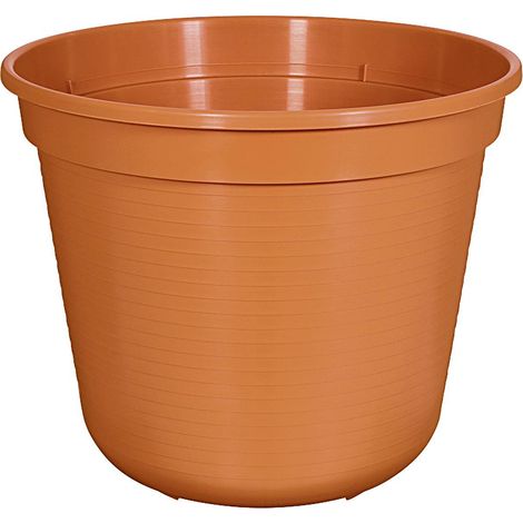 Geli Blumentopf STANDARD Terracotta Ø 24 cm - Kunststoff