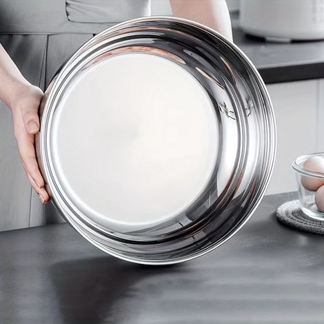 Bol mélangeur en acier inoxydable 6 6.2 L pour légumes (1/4)