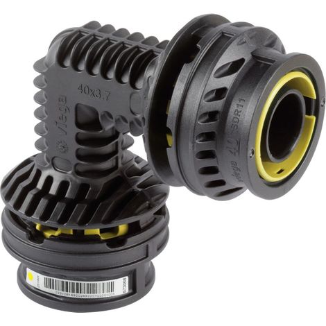 Viega Geopress K Gas Bogen 90 Grad mit SC-Contur 9716G, d. 32mm, Kunststoff (1/3)