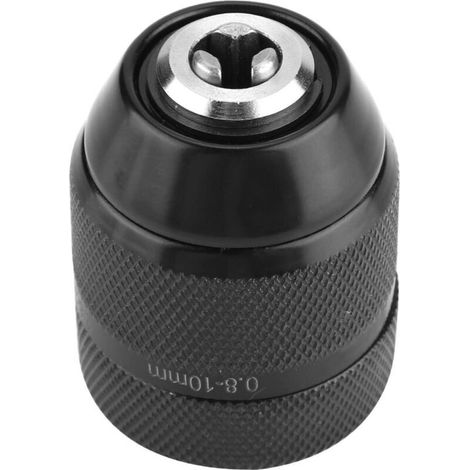 Portabrocas de 3/8 de pulgada, adaptador metálico sin llave para taladros eléctricos (1/3)