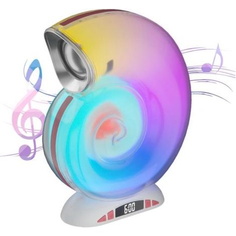 SPEAKER BLUETOOTH CASSA ALTOPARLANTE RICARIBILE LAMPADA A LED WIRELESS USB L-39