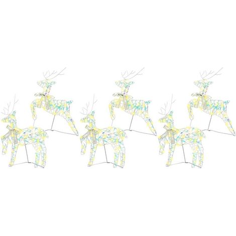 Rennes LED avec 180 LED 6 pcs Multicouleur PET (1/5)
