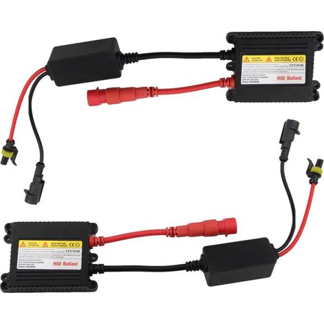 12V 35W Universal-Vorschaltgerät-Set, DC HID Xenon-Ersatzreaktor, 2 Stück für H1 H3 H4 H7 H10 H9 9005 9006 D2R D2S alle Serien
