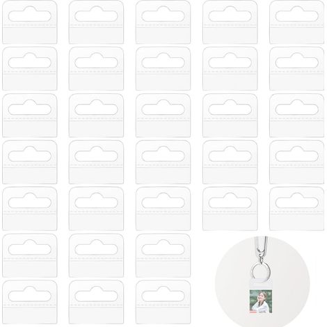 Onglets de Suspension Adhésifs Transparents,100 PCS Onglets Suspendus Adhésifs Plastique avec Trous Fendus Cintre Autocollant Auto-Adhésif pour Bureau,Articles de Vente,Présentoir de Magasin (1/5)