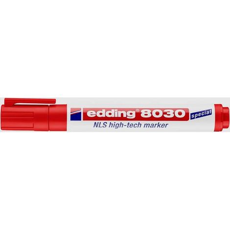 Edding HighTech-Marker 8030NLS Rosso marker permanente