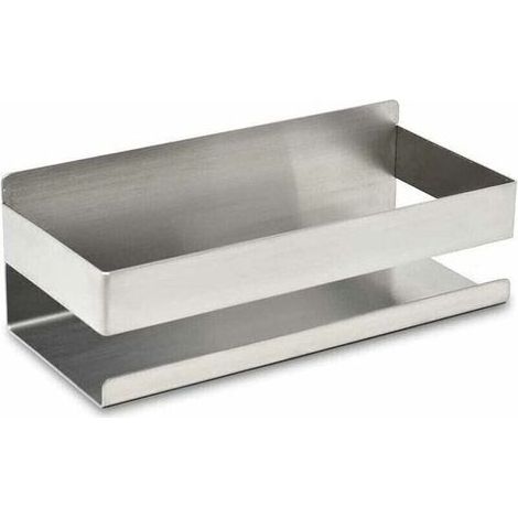 Etagere salle de bain pour shampoing et gel douche Rangement douche chromé Etagere douche sans perçage Support douche à ventouse Porte savon douche argenté,de (1/4)