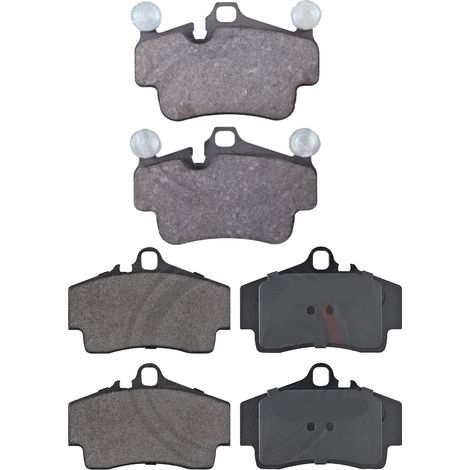 KIT PASTIGLIE FRENO ANTERIORI E POSTERIORI compatibile con PORSCHE BOXSTER (981) / PASTIGLIE FRENANTI AUTO OEM P 65 018,P 65 028 / SOSTITUZIONE DIRETTA / BASSA POLVERE / SILENZIOSO