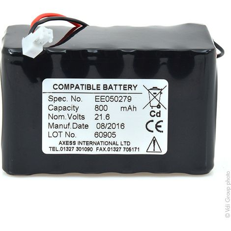 Axess - Batterie médicale rechargeable KENZ ECG 106/103 21.6V 0.8Ah (1/2)