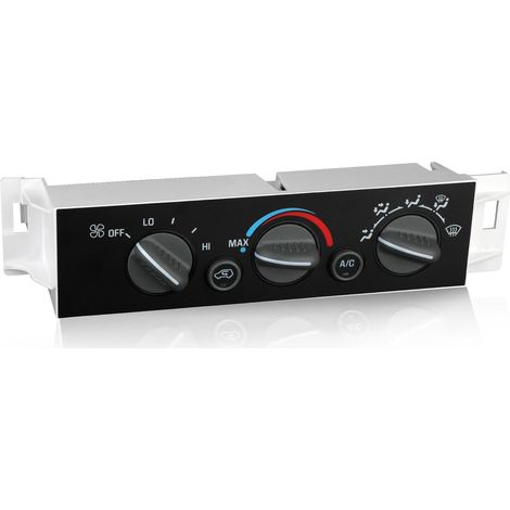 Módulo Aire Acondicionado Delantero 9378815, Control Calefacción/Aire para Camionetas Chevrolet, GMC C/K1500-3500, Panel Climatización 15-72548, 599-007, HS505