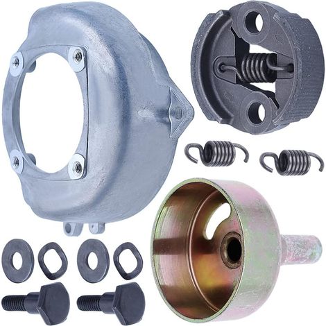 Kit de boulons, rondelles et couvercle de ventilateur pour tambour d'embrayage 9T, pour moteur de tondeuse HONDA Gx25, pièce 19611 Z0H 000, 22000 ZM3 003 (1/5)