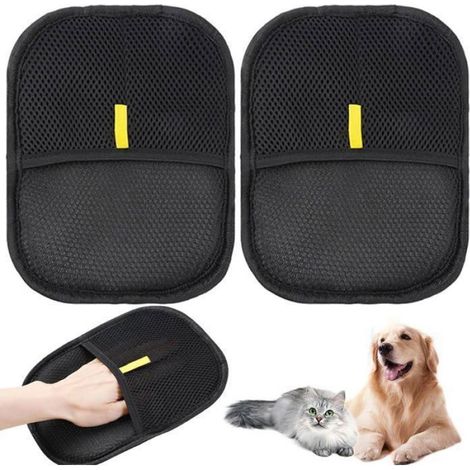 20 PCS Pet Hair Remover Glove 24 X 17 Cm Double Sided Grooming Glove Double-Sided Pet Care Gloves Static Hair Remo DETACHANT TEXTILE (1/5)