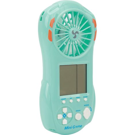 Console de jeu portable avec ventilateur et dragonne, idéale pour les jeux de blocs russes. (1/5)