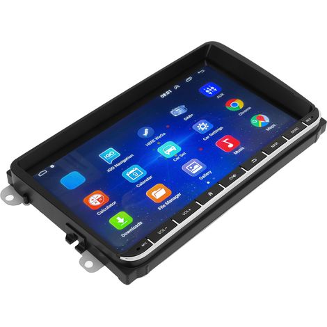 Lecteur multimédia vidéo 9 pouces pour voiture, processeur quadricœur 1 Go + 16 Go, compatible Android 10.1, remplacement pour Toyota Transporter T5 (2010-2013). (1/5)