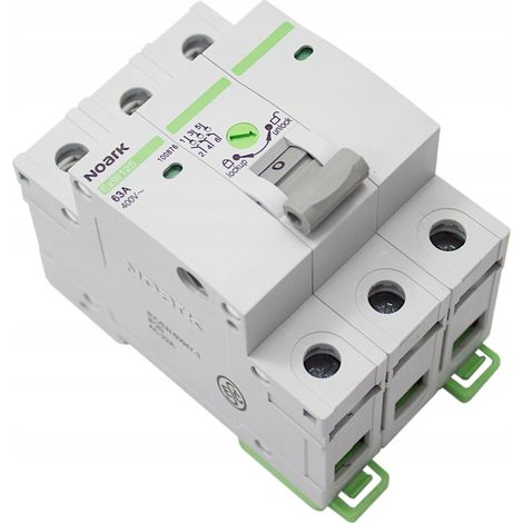 Interruttore Noark ex9i125 3 poli 63A 400V (1/3)