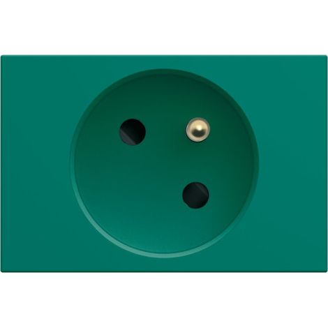 Prise de courant gallery speciale goulotte vert (WXF421V) (1/3)