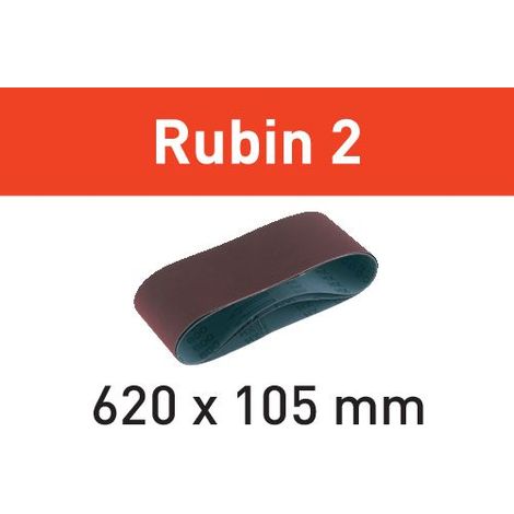 Festool Banda de lijar Rubin 2 L620X105-P120 RU2/10 - 499153