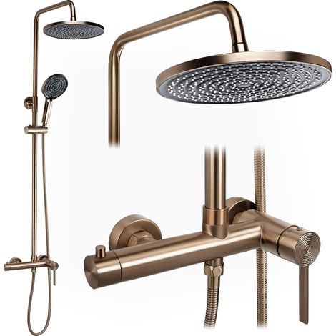 Colonna Doccia Rea Foster Brush Copper (1/5)
