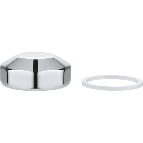 Grohe Deckel komplett Chrom für WC-Druckspüler Aufputz