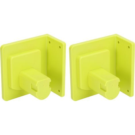 2-teilige ABS-Wandhalterung, verstellbarer Wandwerkzeughalter, Zubehör-Montagesatz für Ryobi One+ Bohrmaschine (1/5)