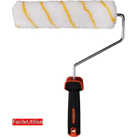 Kit Rouleau à Peinture 4 Pièces, Antigouttes pour Murs et Plafonds (1/5)
