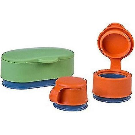 Lot de 3 fermetures hermétiques en silicone pour sacs alimentaires, étanches à l'humidité, avec boucle magique  Clips pour sacs (1/5)