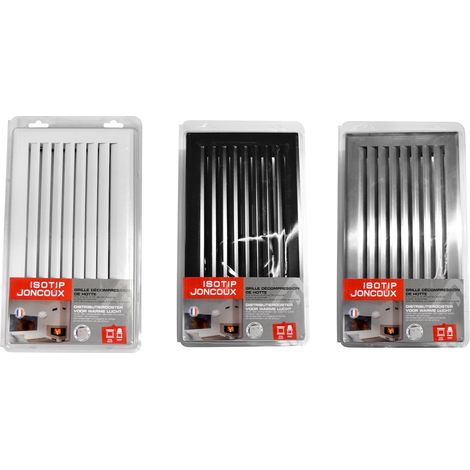 JONCOUX Grille d’air chaud à lamelles blanche - 345 x 195 mm