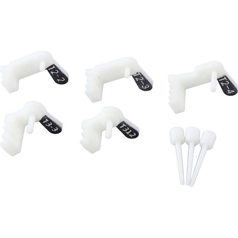 8 Outils Magnétiques de Remplacement pour Disque Dur, Kit de Réparation HDD avec 5 Types de Têtes en ABS (1/5)