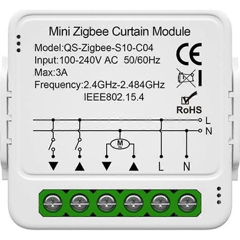 Module de commande de rideau intelligent Tuya Zigbee-- (1/5)