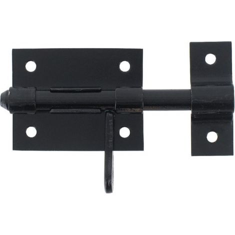 Serrure de boîte standard, serrure de porte à bouton poussoir en acier inoxydable 304 - 7 mm de diamètre - noir (1/3)