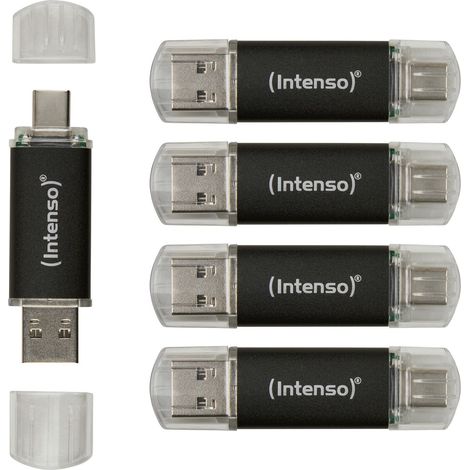 Clé USB-C Intenso Twist Line 3539585 USB 3.2 32 Go Pack de 5 (1/2)