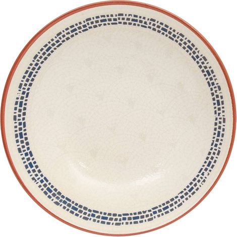 Assiette creuse Morgane D21cm creme - Atmosphera créateur d'intérieur (1/3)