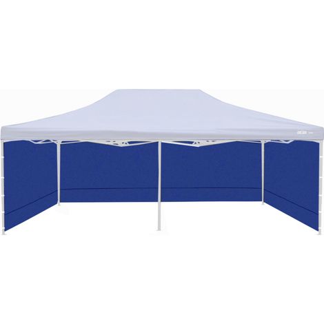 Aga Seitenwand zum Verkaufsstand 3x6m Blau