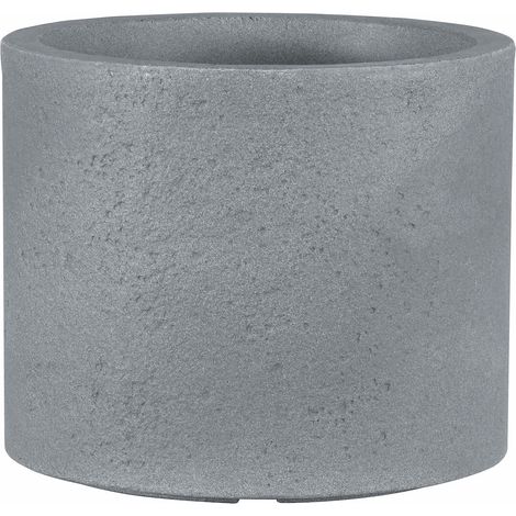 Rondo Topf ca. 30cm betonfarbe hell