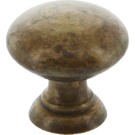 POMOLO OTTONE 24228 D 20 MM ANTICATO- 25,0 pz