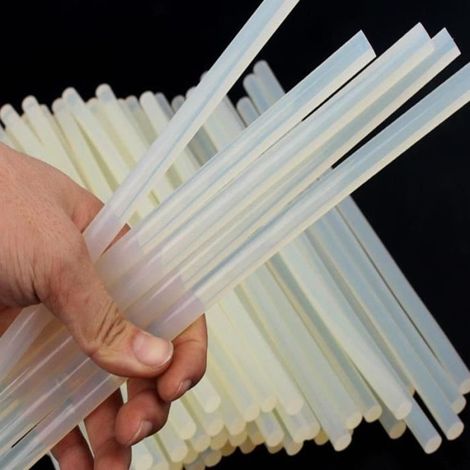 MCTECH Bâtons de colle chaude 7x200mm (environ 1 Kilo) DIY pour pistolet à colle chaude (1/4)