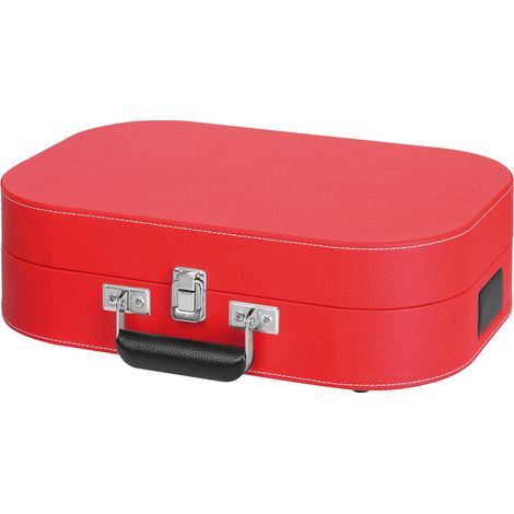 Trevi TT1020BT Giradischi a Trasmissione diretta Semiautomatico Rosso (1/5)
