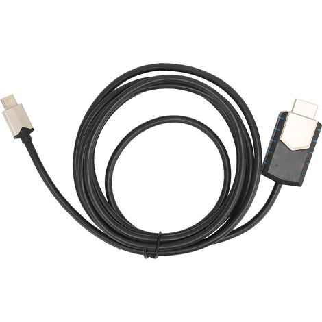 Câble USB-C vers HDMI, 4K à 30 Hz, Ultra HD, compatible avec MacBook, Galaxy S8/S8+/S9/S9+, MI Air 12/13/MI Pro, ASUS U4100/ROG, HP Envy 13 (1/5)