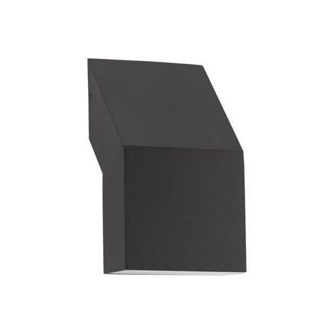 [NEUWERTIG] B-Ware Nova Luce Außenwandleuchte Wandlampe BRIGITTA LED Schwarz Warmweiß Alu Acryl 6 W (1/2)