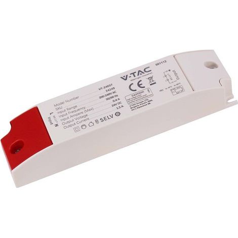 Transformateur 36W 24V 1,5A IP44 - SILAMP