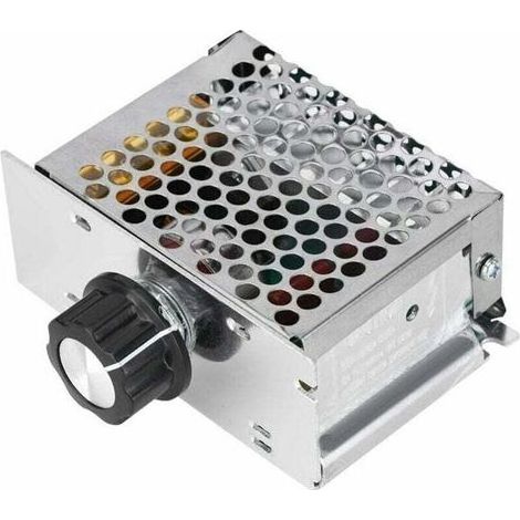 Pair Variateur pour Moteur 220V, Régulateur de Tension AC 4000W, Régulateur de Vitesse pour Moteur électrique Variateur, Plage de Tension Réglable de 10v à 220v-RAPANDA (1/5)